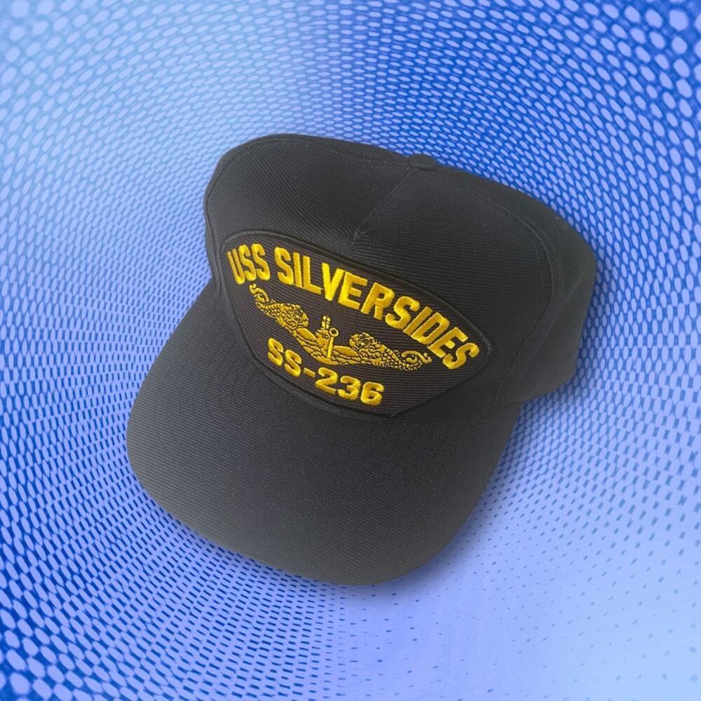 NWOT U.S. Navy USS Silversides SS-236 made in USA snapback hat, one size